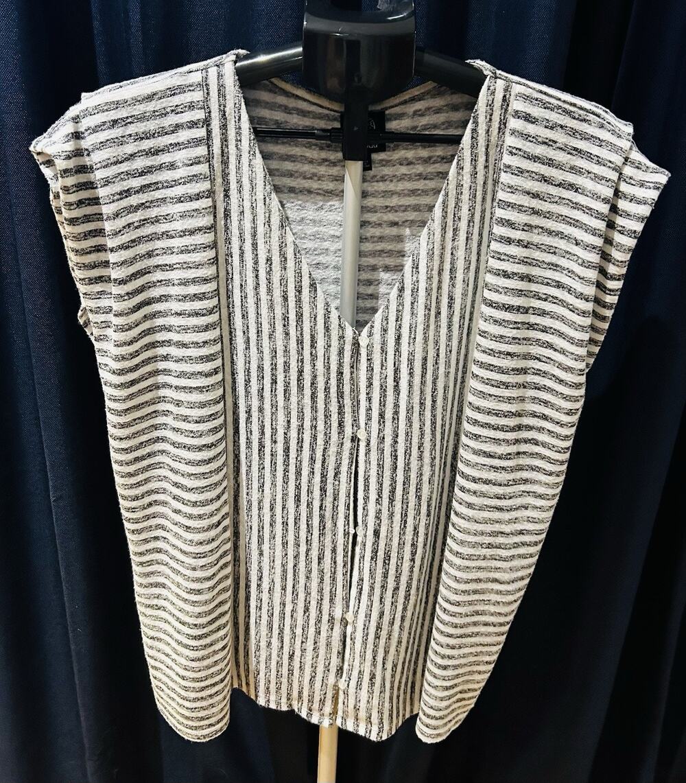 Bobeau Striped Blouse Women's size XL